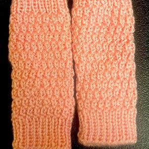Handmade Mittens Pink